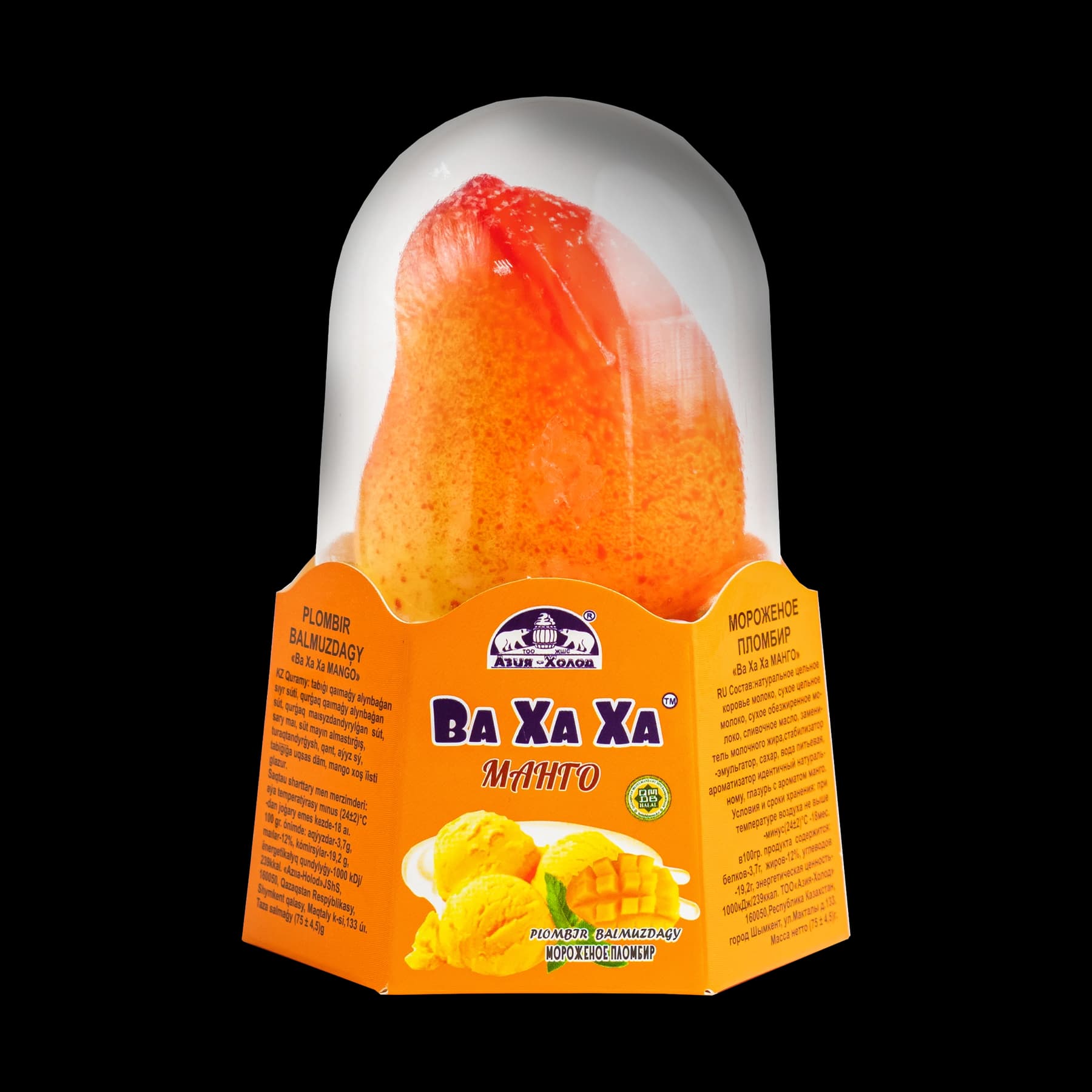 Вахаха Манго, Жемісті-кілегейлі