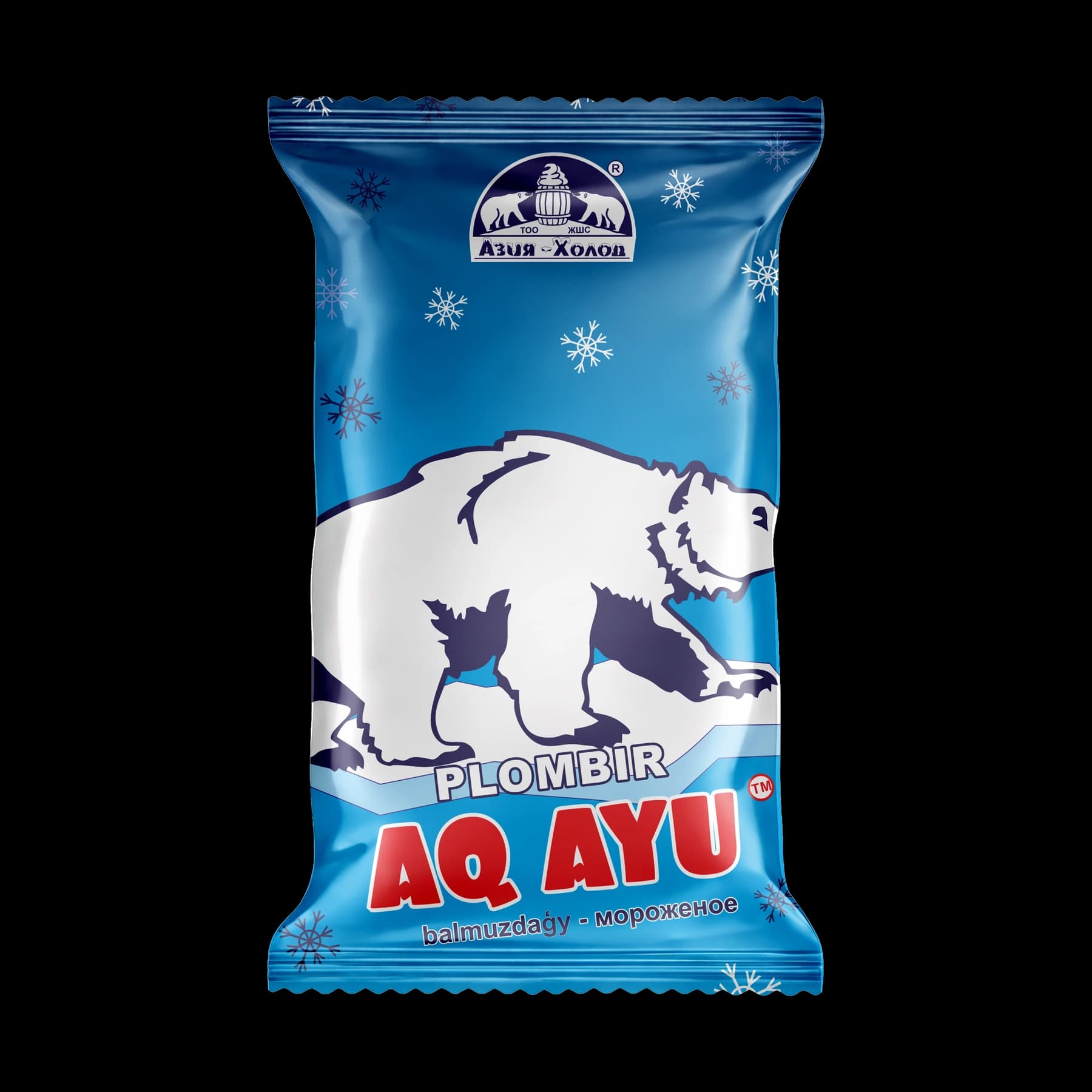 Aq ayu, Таяқшадағы балмұздақ